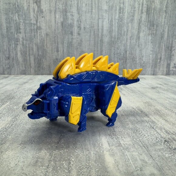 Power Rangers Dino Charge Megazord Blue Stegosaurus Zord Arm Great Shape See Pic - Picture 2 of 6